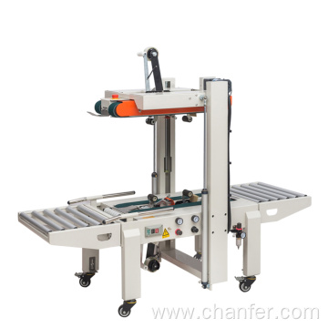 carton pneumatic box sealing machine with conveyor